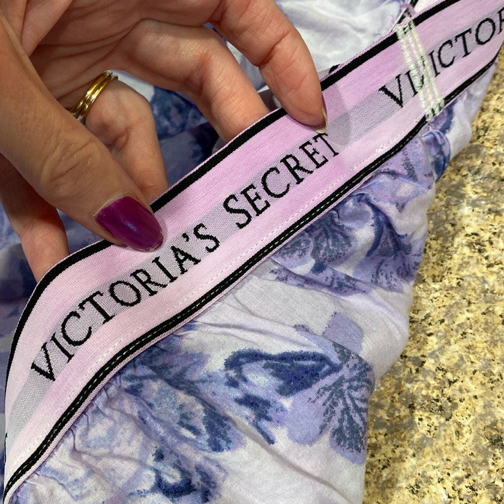 Victoria’s Secret Pajama Bottoms Pants Floral Lightweight Large - Picture 17 of 17